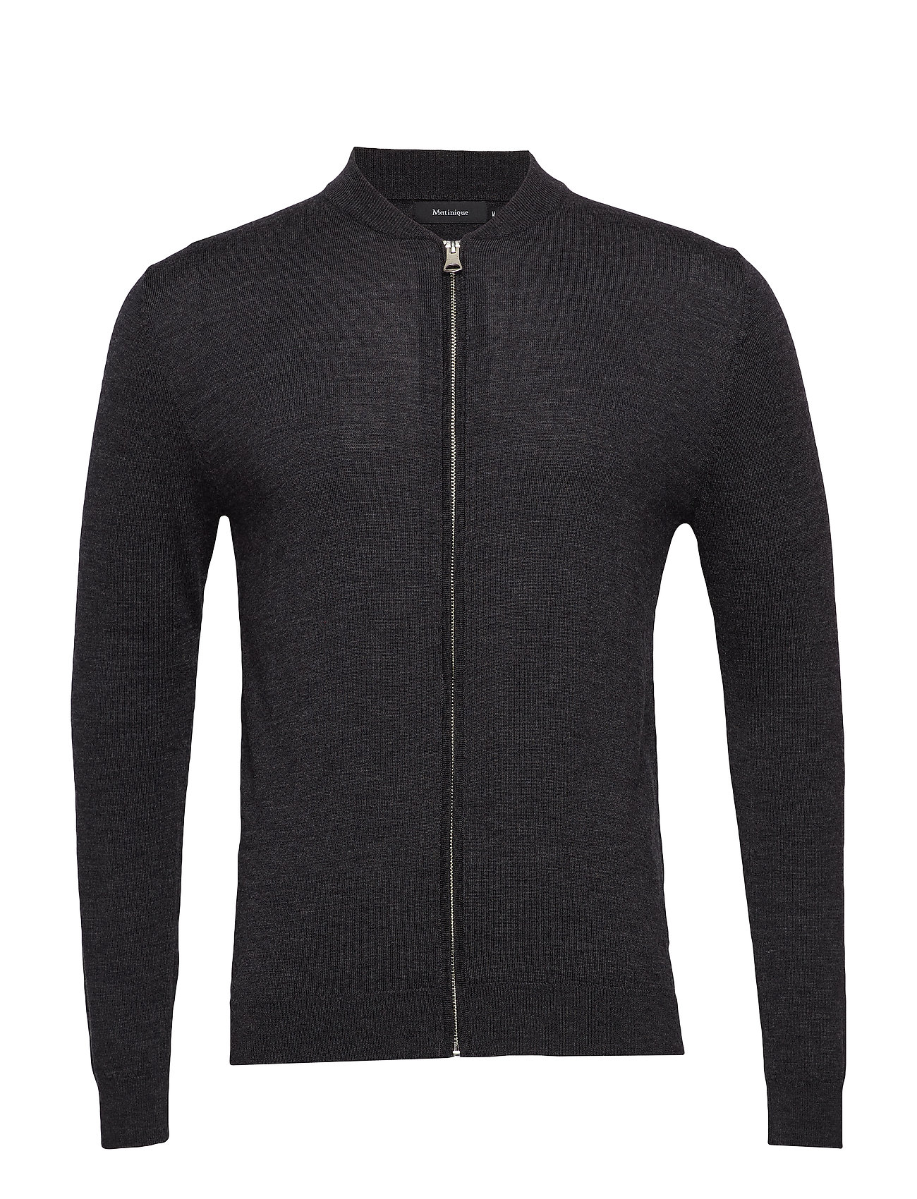 Benny B Gebreide Trui Cardigan Grijs Matinique matinique kopen in de aanbieding