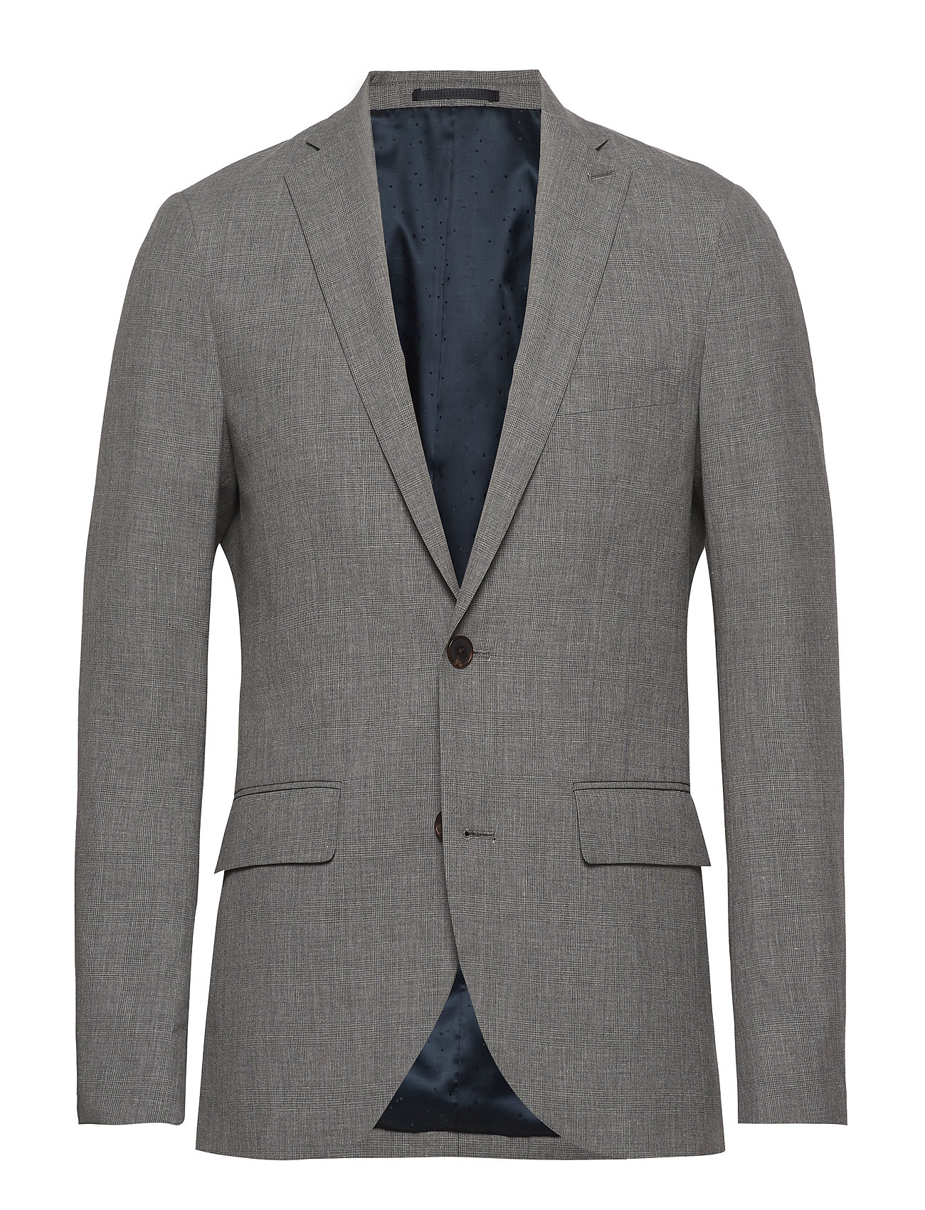 George F Light Grey Check Blazer Colbert Grijs Matinique matinique kopen in de aanbieding
