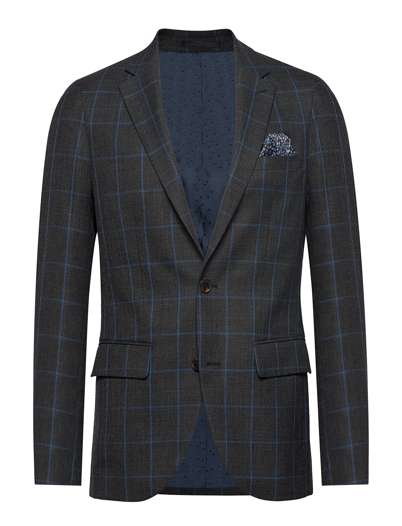 George Dark Brown Check Blazer Colbert Grijs Matinique matinique kopen in de aanbieding George Dark Brown Check Blazer Colbert Grijs Matinique matinique kopen in de aanbieding
