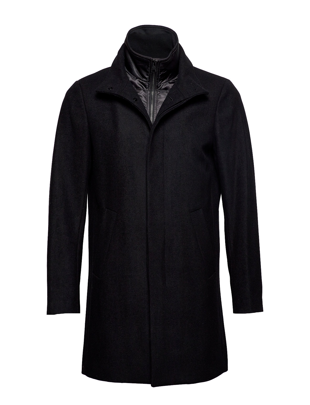 Harvey N Classic Wool Outerwear Coats Winter Coats Musta Matinique