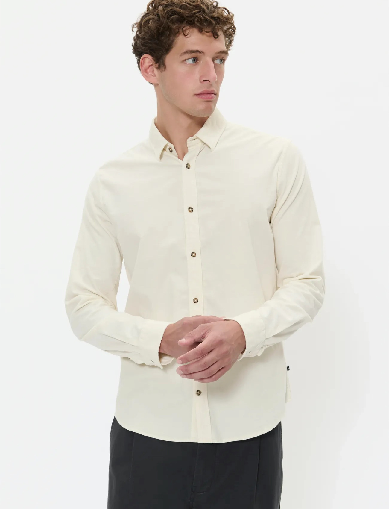 Matinique Matrostol Bu, L, Cream, Skjorter > Afslappet, Herre