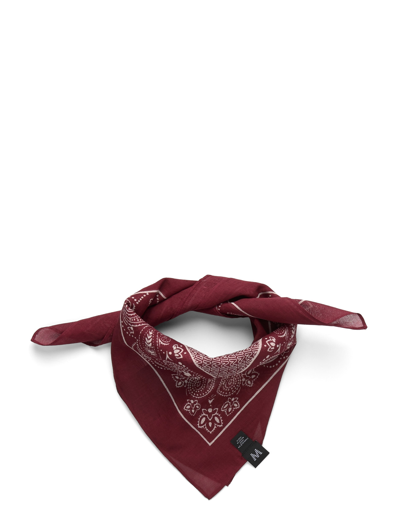 Matinique Mabandana, One Size, Burgundy, Tørklæder > Letvægtstørklæder, Herre