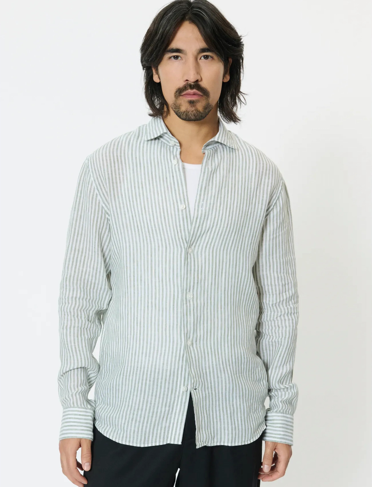 Matinique Mamarc Short, 43, Green, Skjorter > Afslappet, Herre
