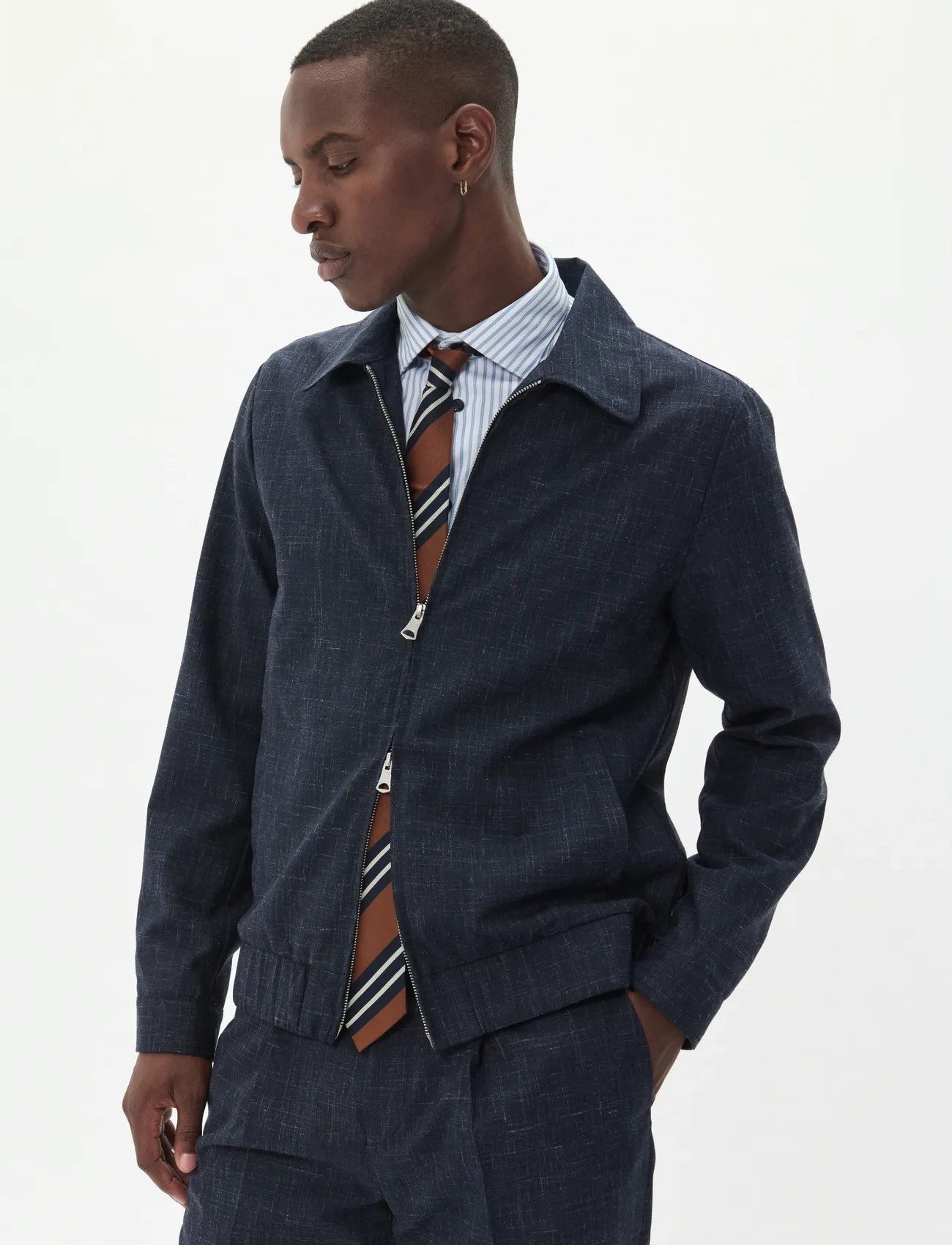 Matinique Maenoch Jacket, 52, Navy, Jakker > Lette Jakker, Herre