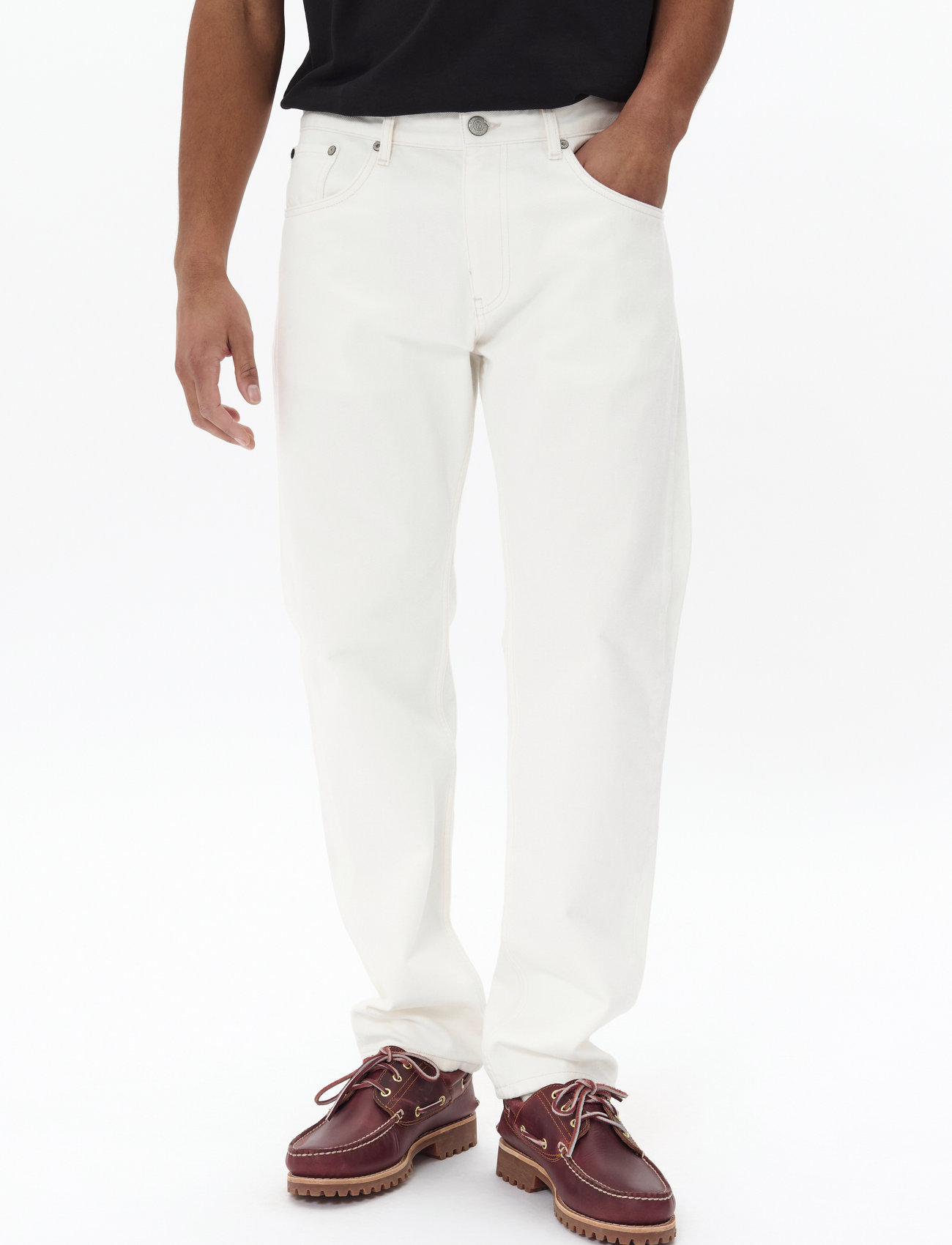 Matinique Macole Denim, 34 x 32, White, Jeans > Afslappede, Herre