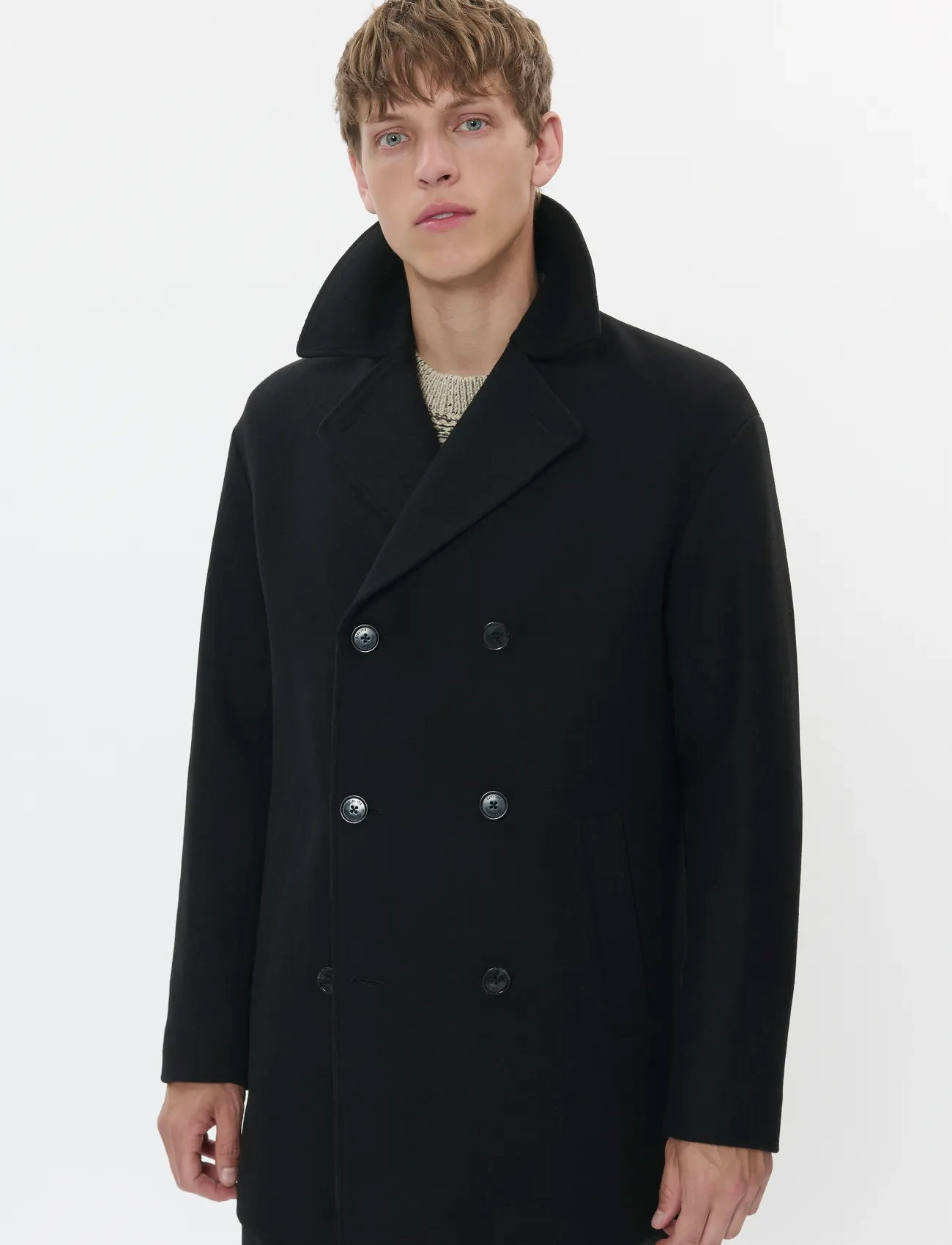Matinique Maburnley, XXL, Black, Frakker > Uldfrakker, Herre