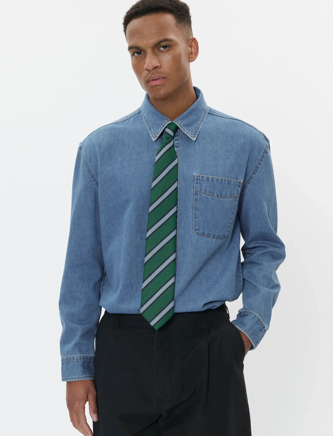 Matinique Macornshaw Heritage, XXL, Blue, Skjorter > Denim-Skjorter, Herre