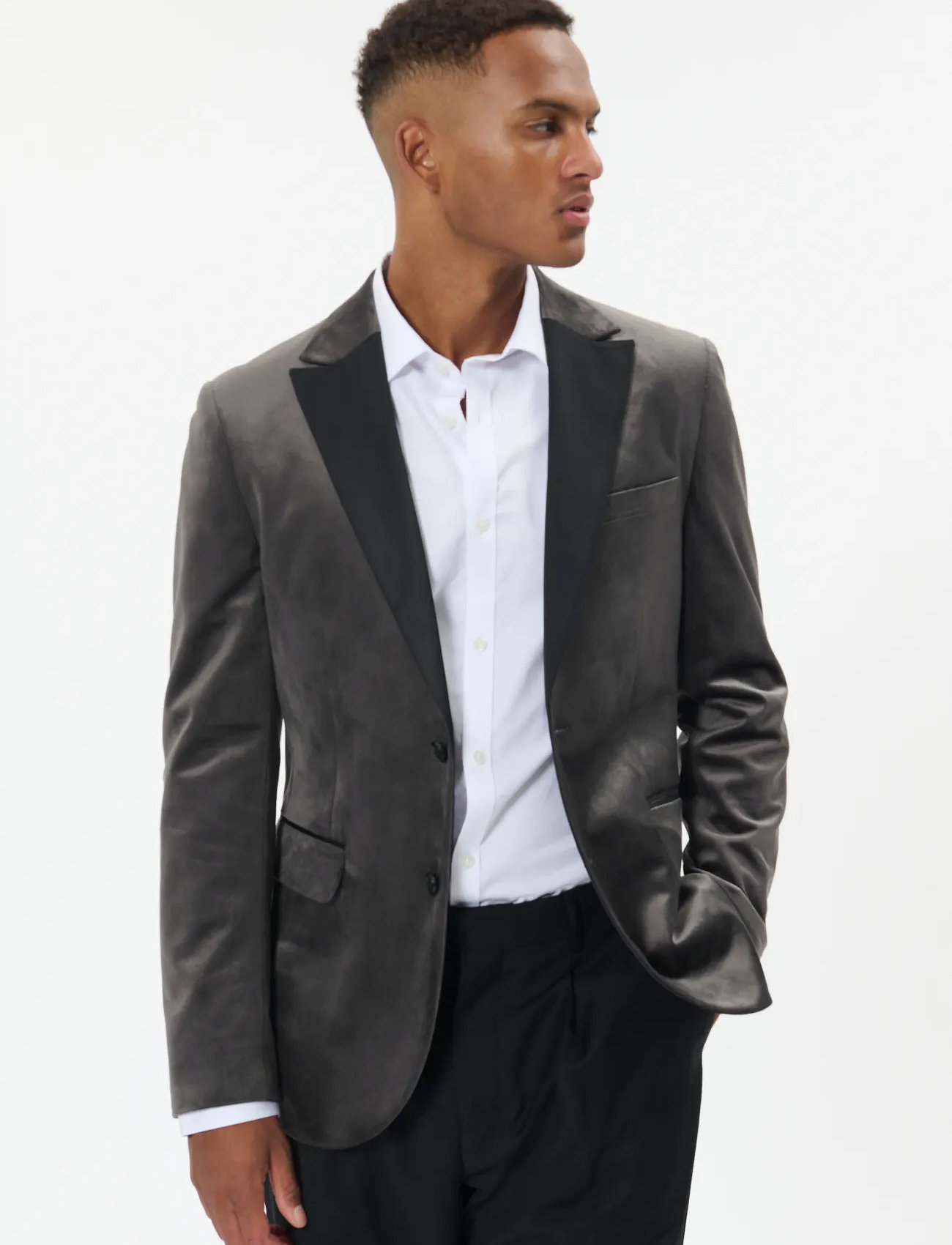 Matinique Mageorge Tux, 58, Grey, Suits & Blazere > Tuxedos, Herre