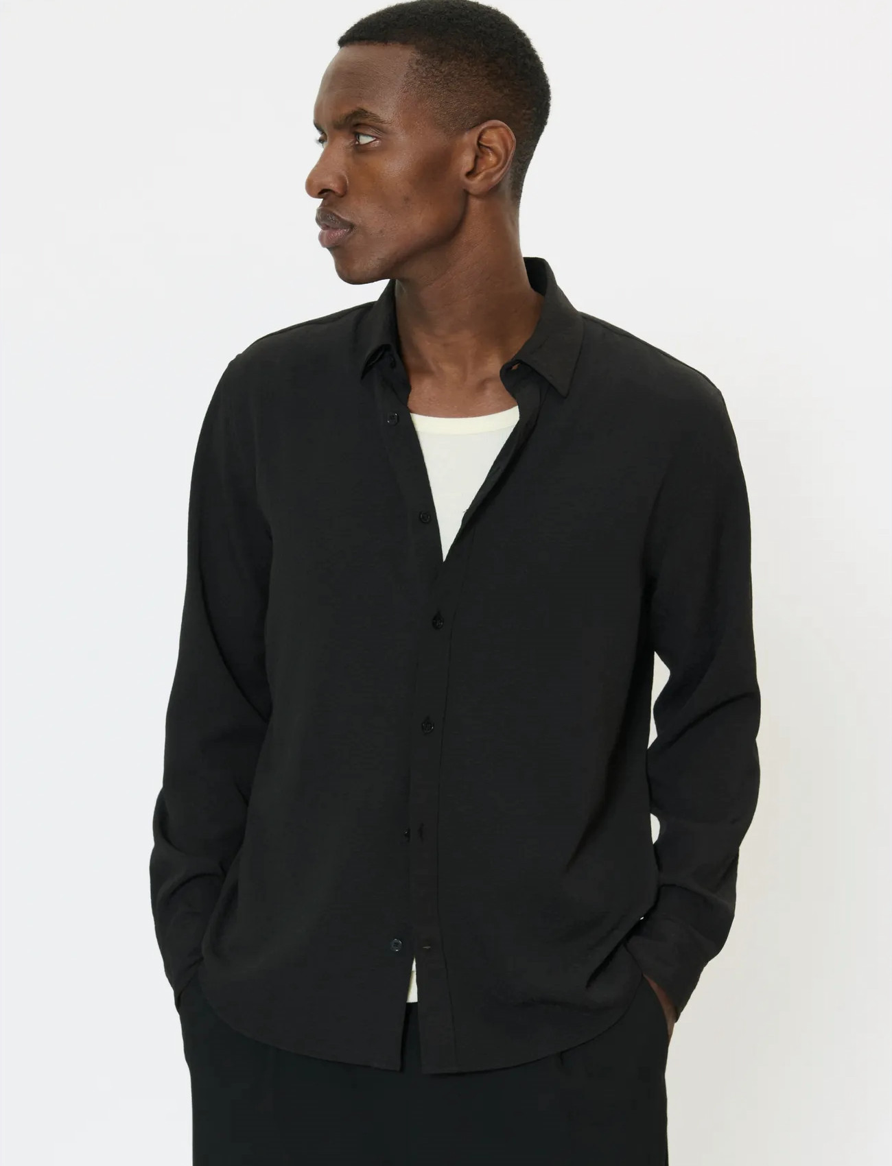 Matinique Machristaldo, XXL, Black, Shirts > Pattern Shirts, Herre