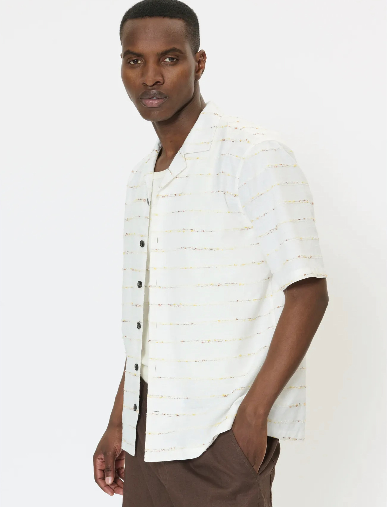 Matinique Maklampo, XL, Cream, Skjorter > Afslappet Shirts, Herre
