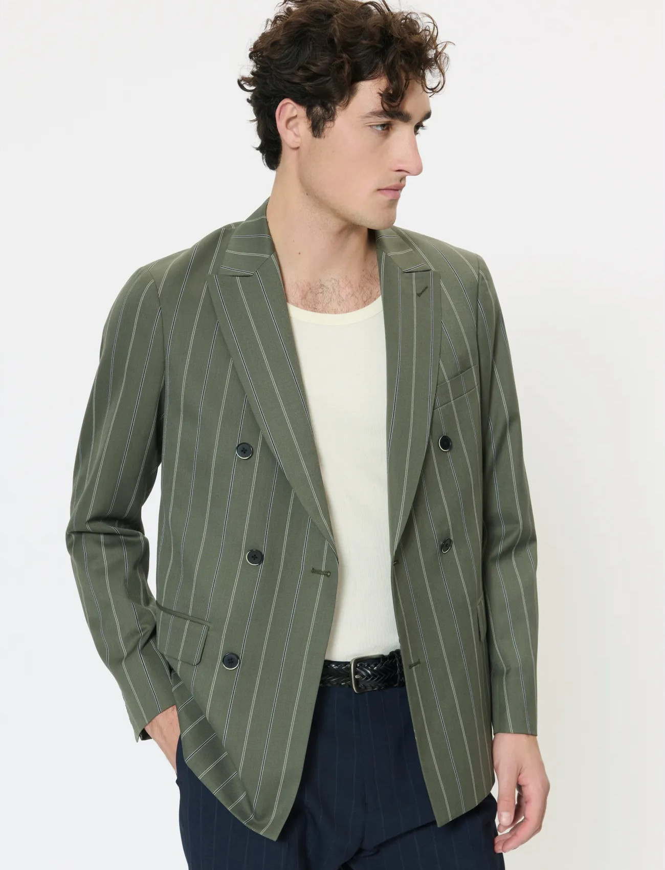 Matinique Macharles Double, 52, Green, Blazere > Dobbeltradede Blazere, Herre