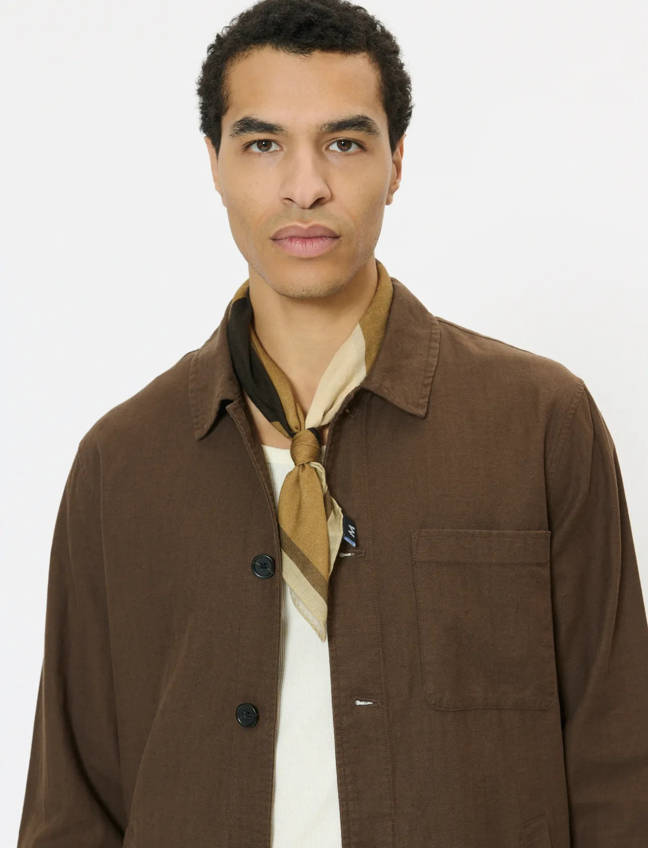 Matinique Mawoolba, One Size, Brown, Tørklæder > Letvægtstørklæder, Herre