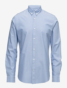 Jude - linen shirts - chambrey blue