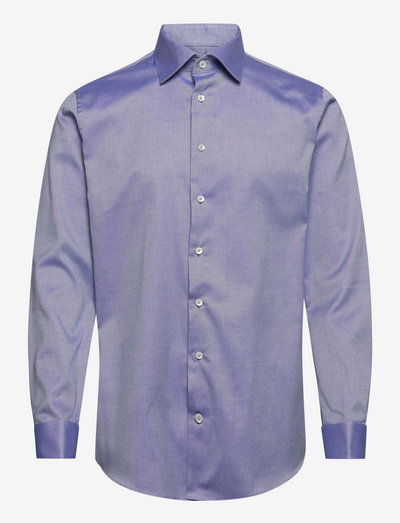 Marc Double Cuff - basic shirts - ink blue