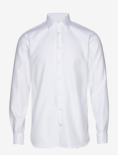 Marc Double Cuff - basic shirts - white