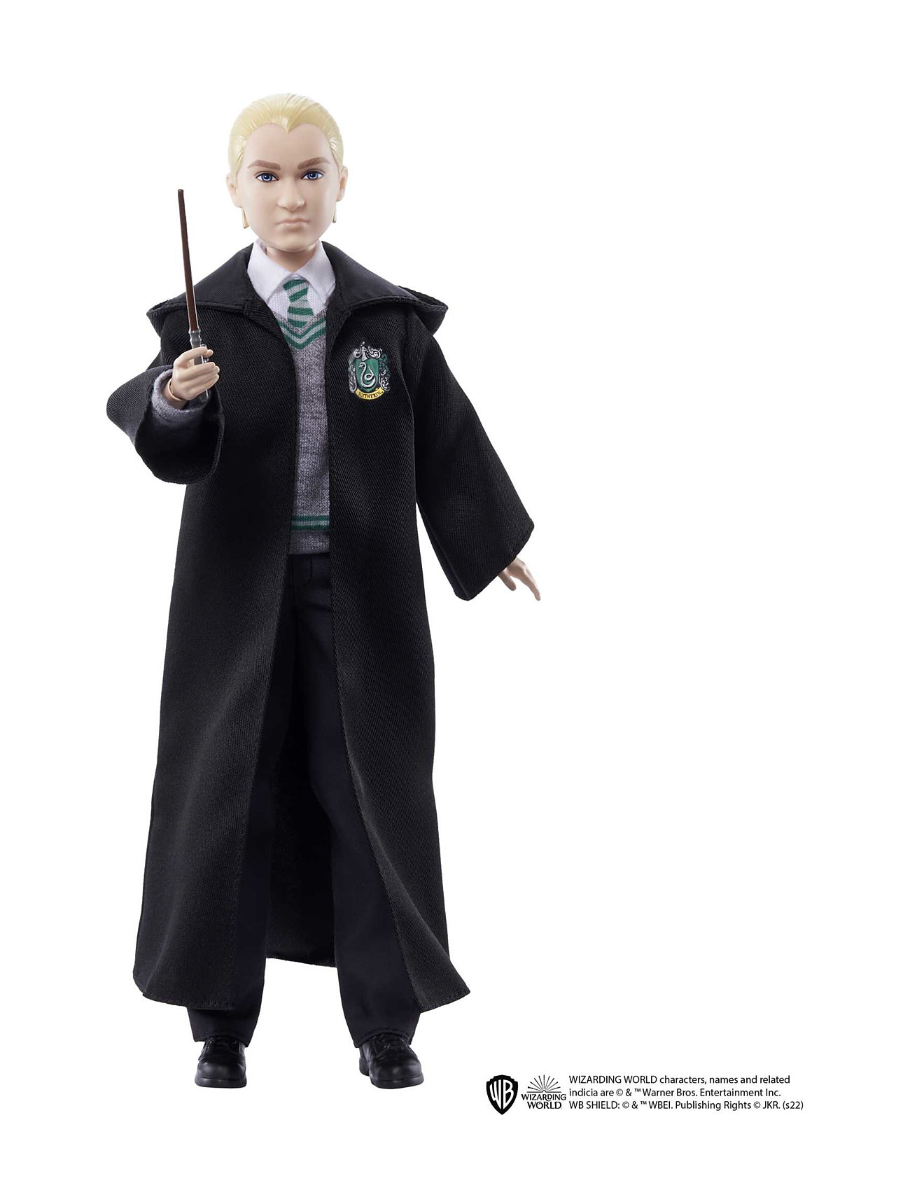 Harry Potter Wizarding World Draco Malfoy Figure Toys Dolls & Accessories Dolls Black Harry Potter