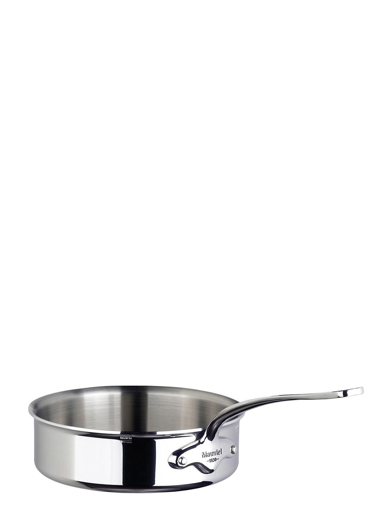 Sauterpande Cook Style 3,1 Liter Stål Home Kitchen Pots & Pans Tractor Boilers & Sauteuse Silver Mauviel