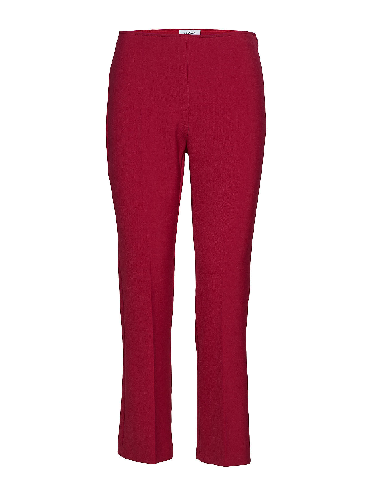 Cancello Pantalon Met Rechte Pijpen Rood Maxco maxco kopen in de aanbieding