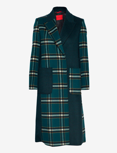 TEMPERA - winter coats - green pattern