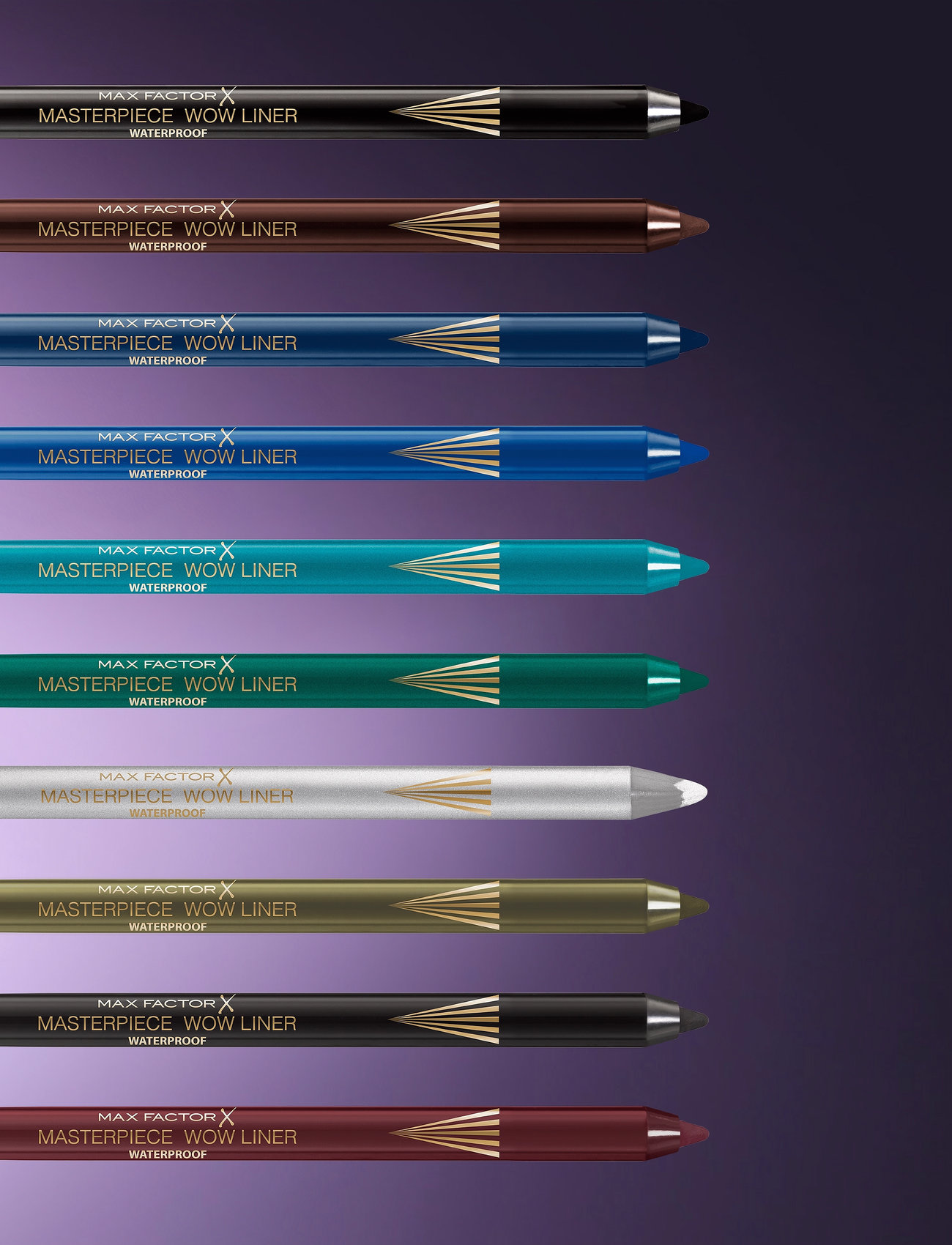 Max Factor Eyeliner Pencil Mp Wow Liner Sweet Fig 109 1.20 Gr, 1.2 G, Brown, Øjne > Eyeliner, Dame