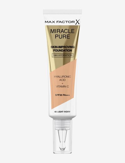 MAX FACTOR Miracle Pure Foundation - foundation - 40 light ivory