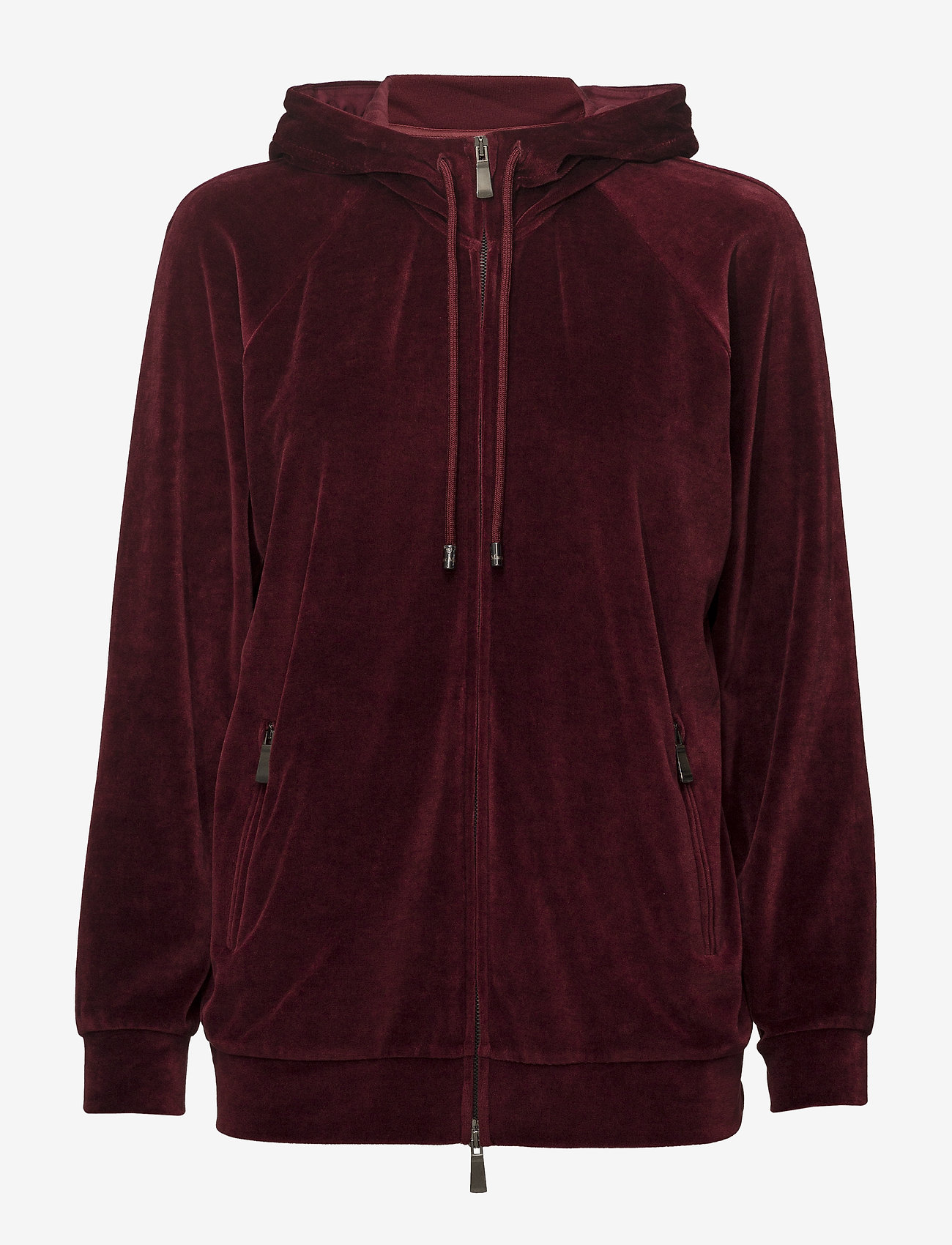 wine coloured hoodie