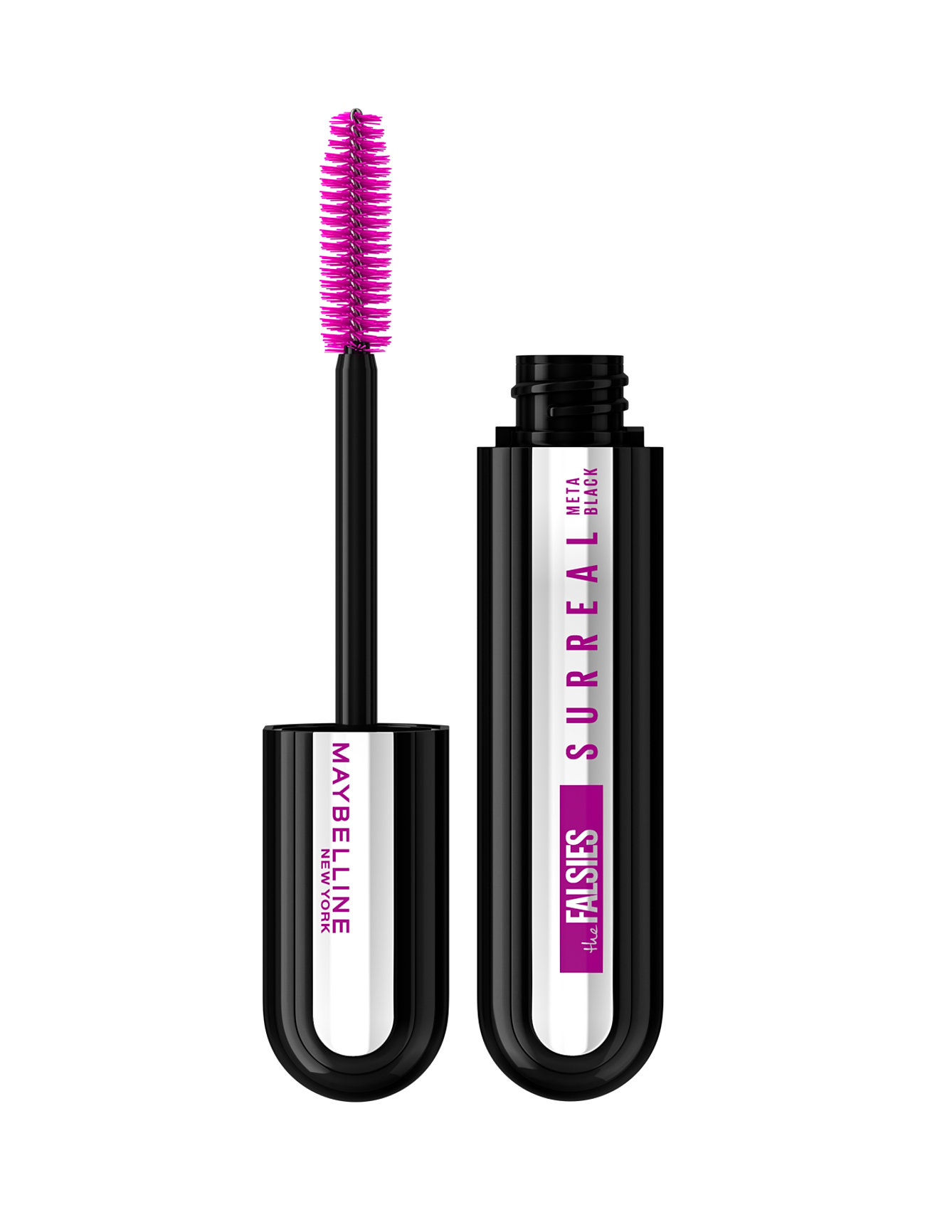 Maybelline Maybelline New York, The Falsies Surreal Extensions, Mascara, Meta Black, 10Ml Svart