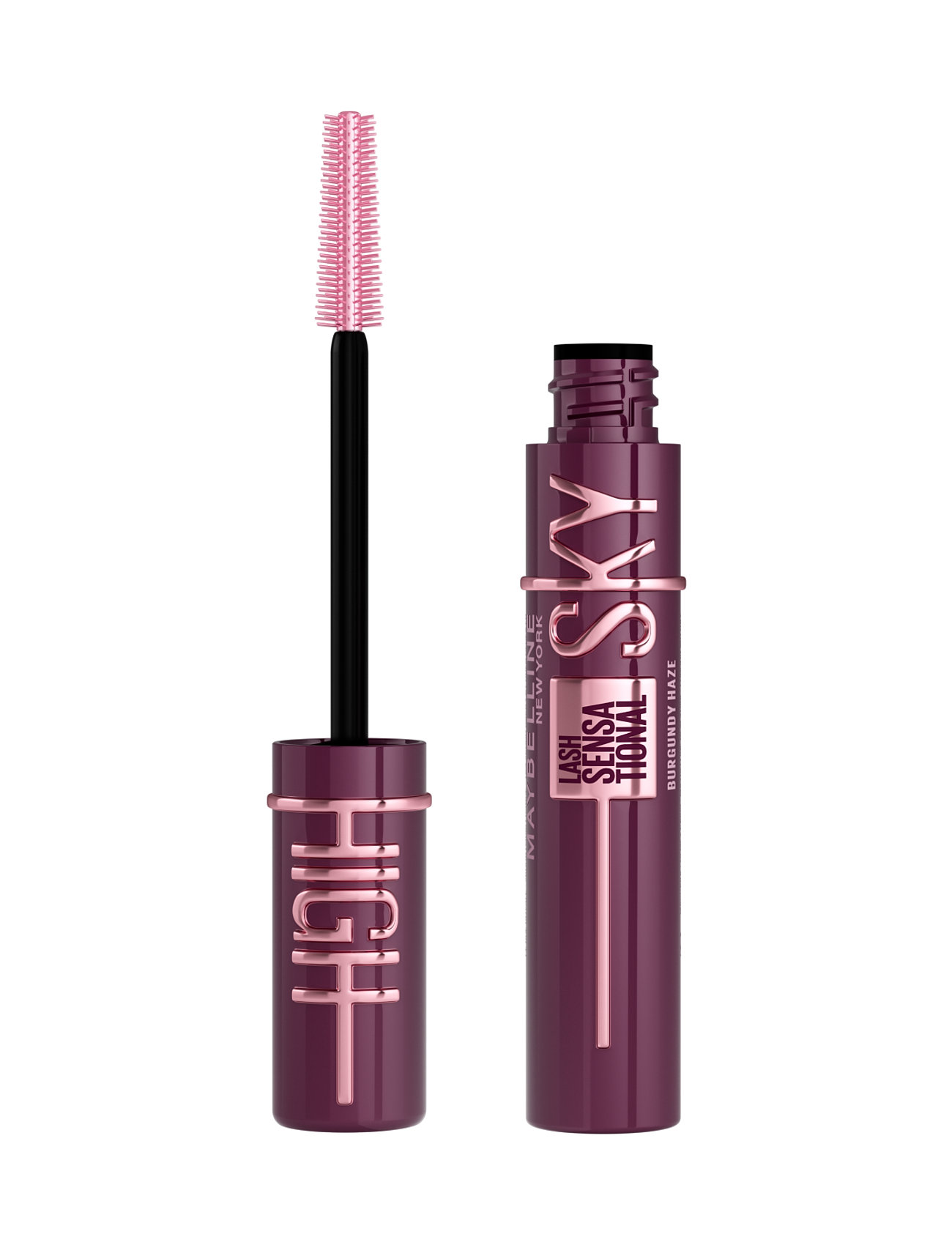 Maybelline Maybelline New York, Lash Sensational, Sky High, Mascara, Burgundy Haze, 7.2Ml Nude