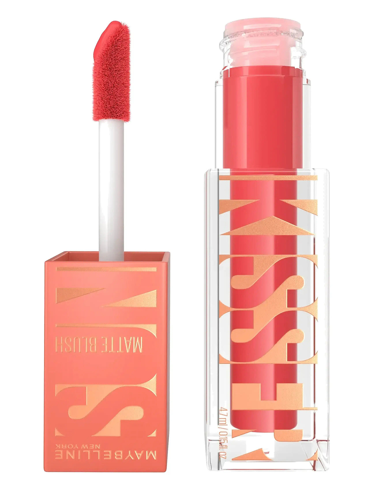 Maybelline Maybelline New York Sunkisser Matte Liquid Blush 4,7 ml, 4.7 ml, Coral, Ansigt > Rouge, Dame