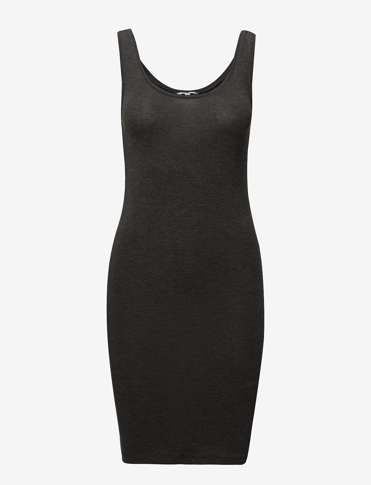 mbyM - Lina - summer dresses - dark grey melange - 0