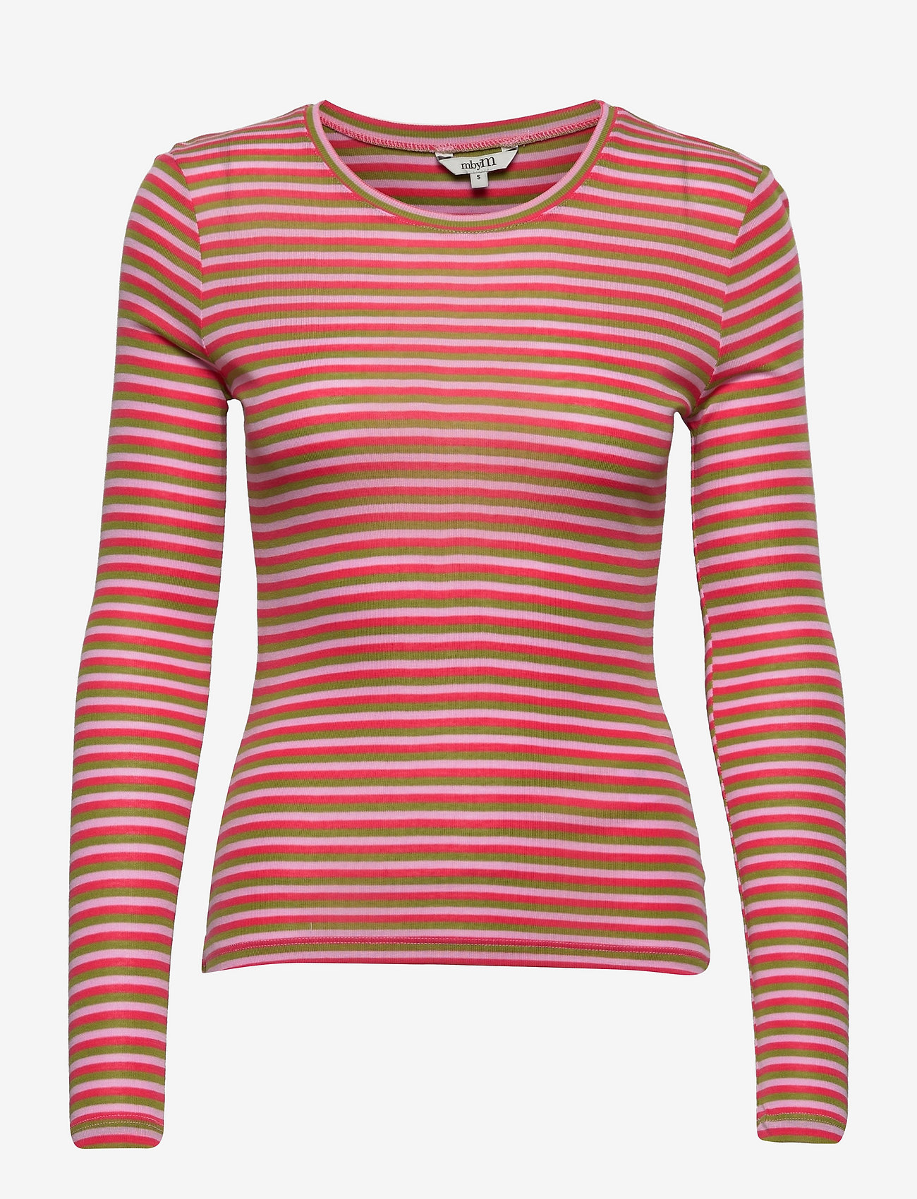 mbyM - M-Lilita - trøjer - pink guacamole stripe - 0