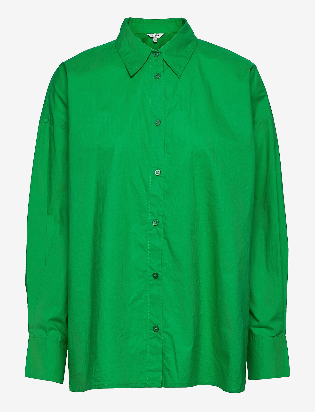 mbyM - M-Brisa - langærmede skjorter - bright green - 0