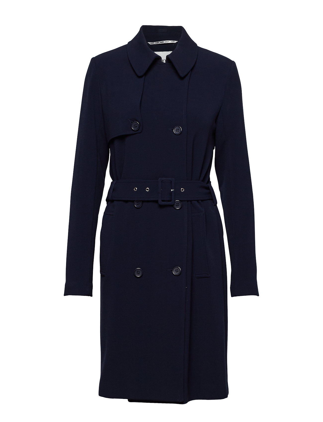 Diving Trenchcoat Lange Jas Blauw Mbym mbym kopen in de aanbieding