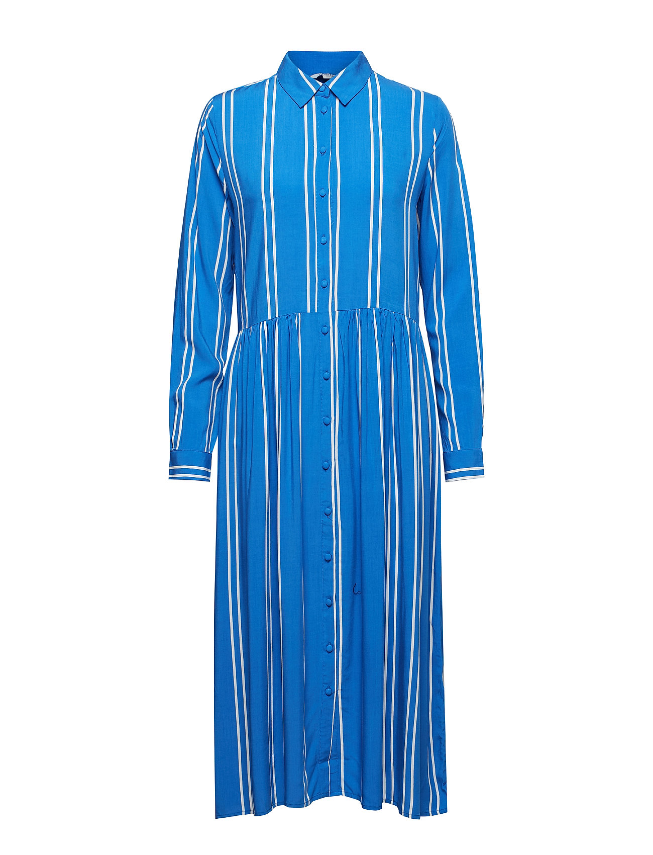 Ellia Jurk Knielengte Blauw Mbym mbym kopen in de aanbieding