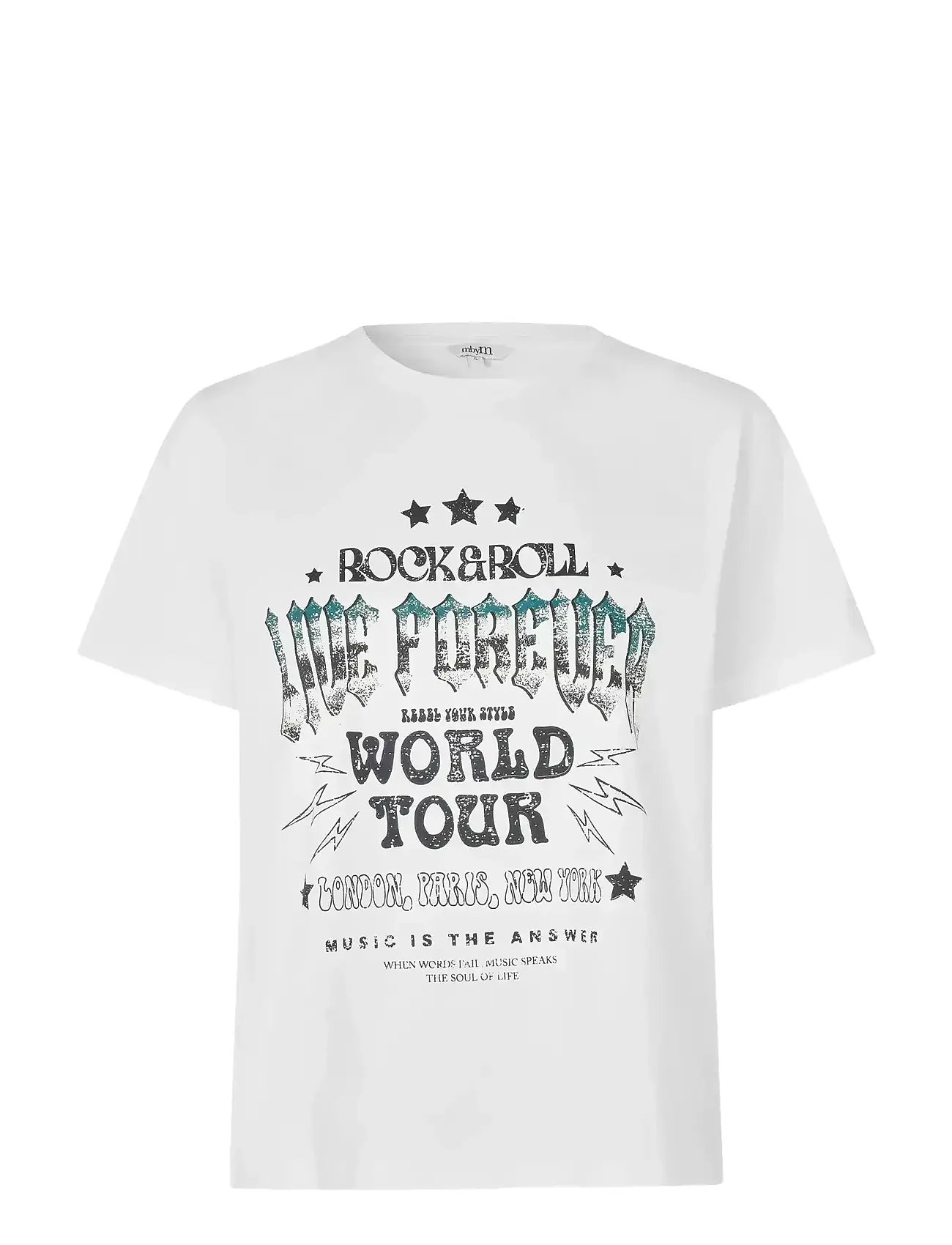 MBYM Live Forever-M Weiß - L - Damen