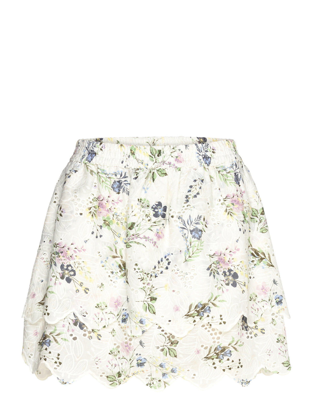 Minnah-M Skirts Short Skirts White MbyM