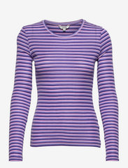 mbyM - M-Lilita - trøjer - purple pink stripe - 0