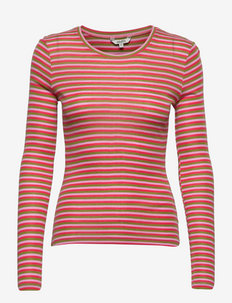 M-Lilita - trøjer - pink guacamole stripe