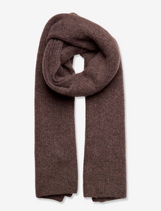 Sanela-M - winter scarves - ash brown melange