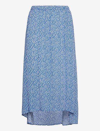 Tandra-M - midi nederdele - haruna blue print