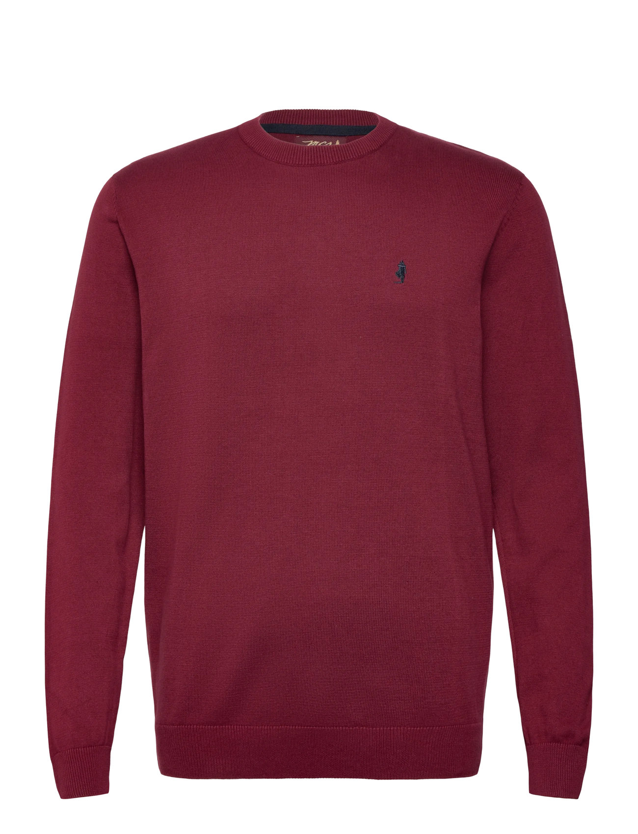 MCS Ellison Reg Cw Cot Mcs M Knit, 3XL, Red, Strik > Runde Halse, Herre