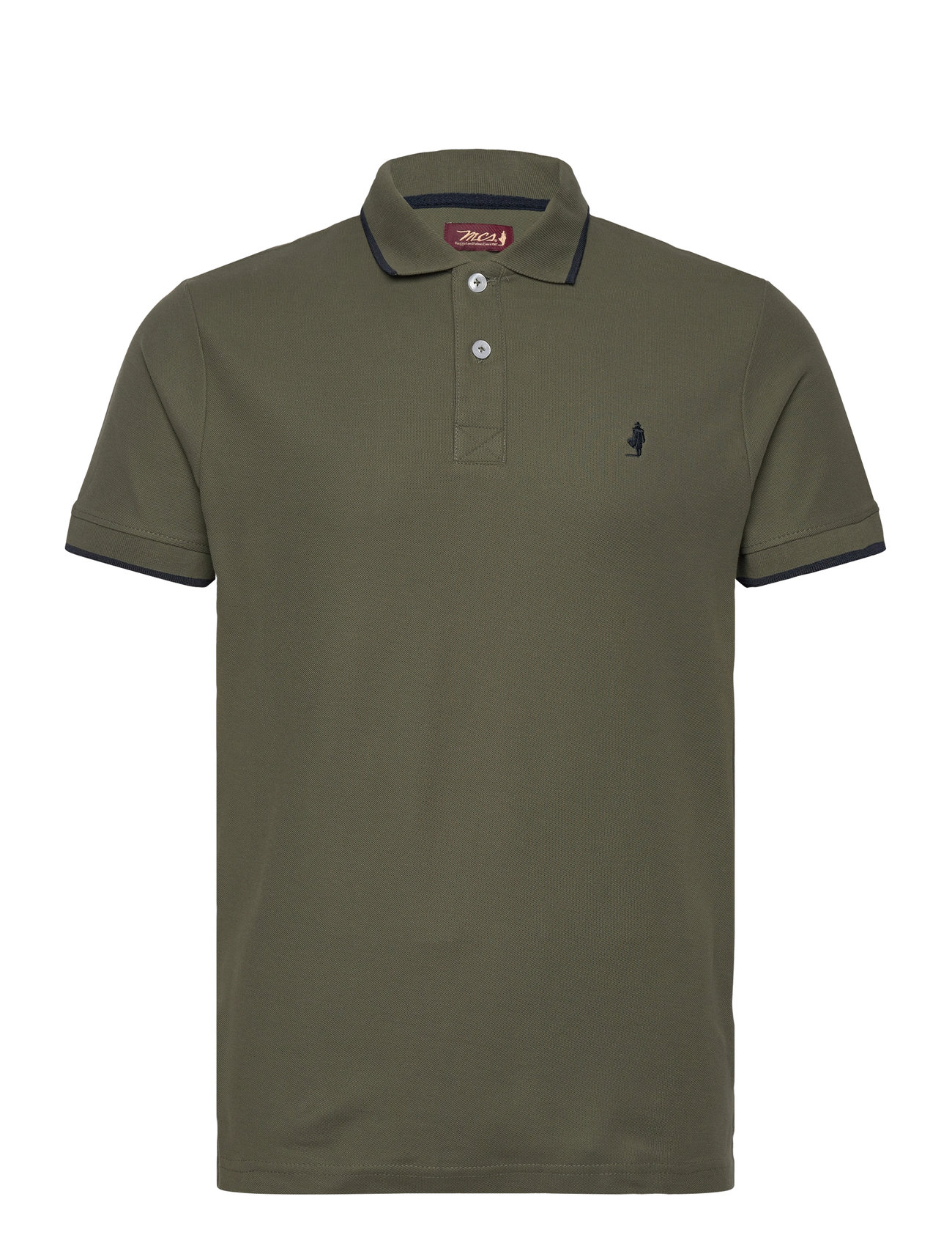 MCS River Reg Cot Pq Mcs M Polo Grün - XL - Herren