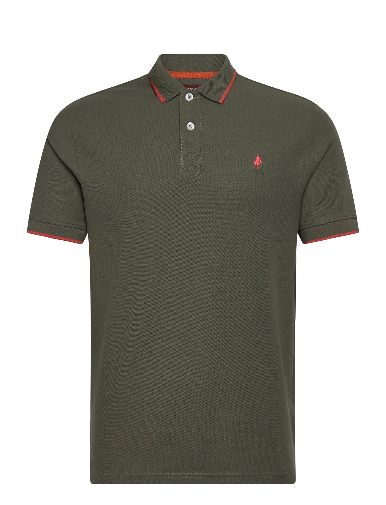 MCS River Reg Cot Pq Mcs M Polo Khaki - L - Herren