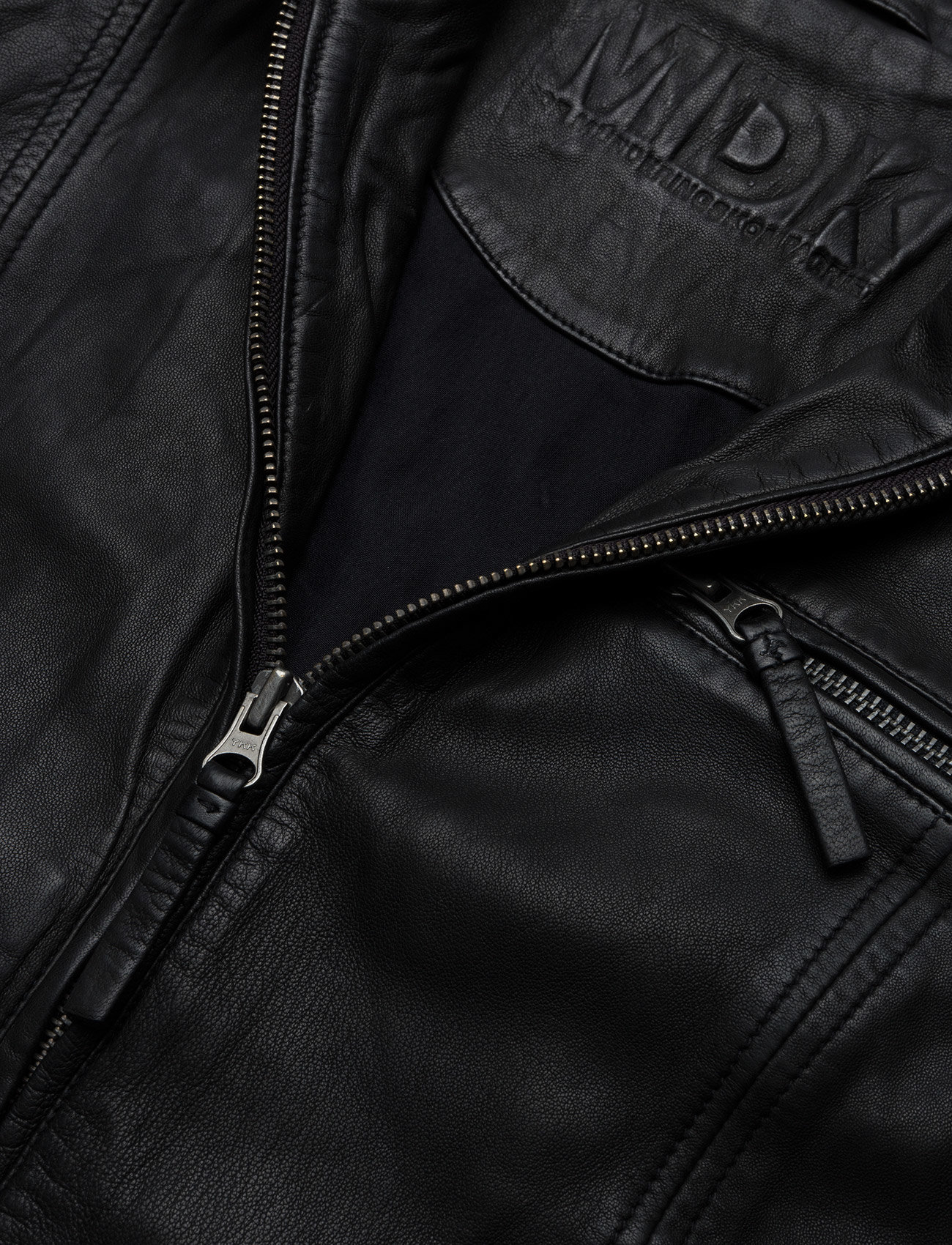 MDK / Munderingskompagniet - Karla leather jacket - leather jackets - black - 1