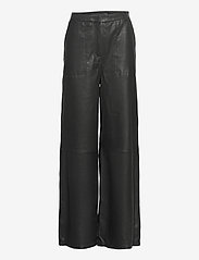 Isa leather pants - BLACK