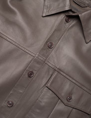 MDK / Munderingskompagniet - Chili thin leather dress - shirt dresses - bungee cord - 2