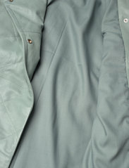 MDK / Munderingskompagniet - Leevke quilted long thin leather co - winter coats - slate grey - 4