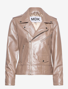 Dixon disco jacket - leather jackets - metallic silver