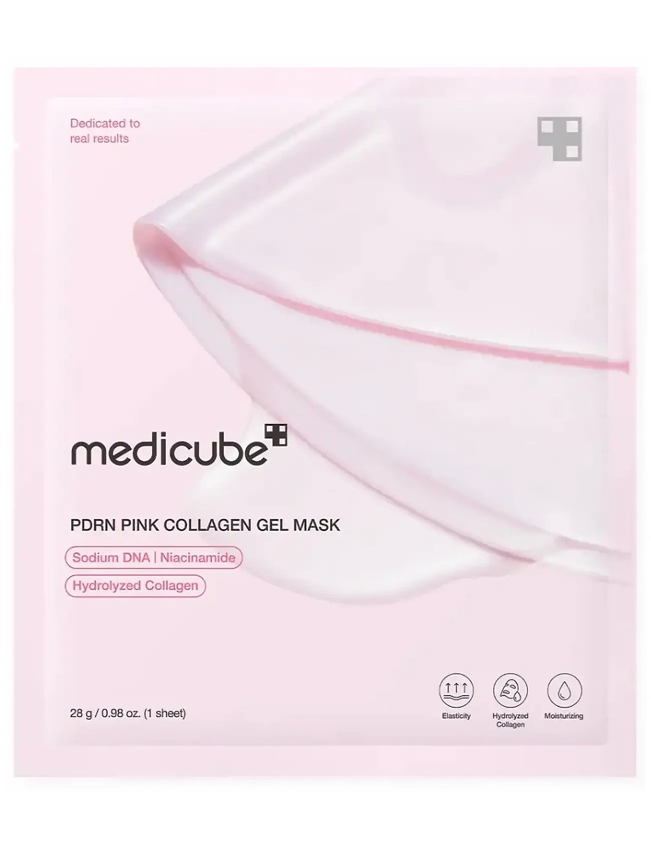 Medicube Pdrn Pink Collagen Gel Mask - Nude - 1 PCS
