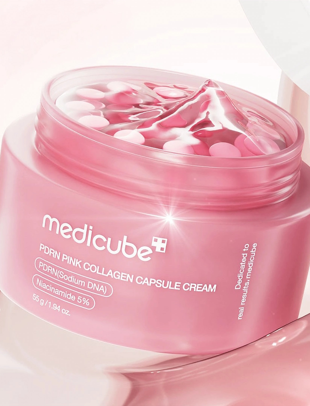 Medicube Medicube - Pdrn Pink Collagen Capsule Cream, 55 G, Pink, Fugtighedscreme > Natcreme, Dame